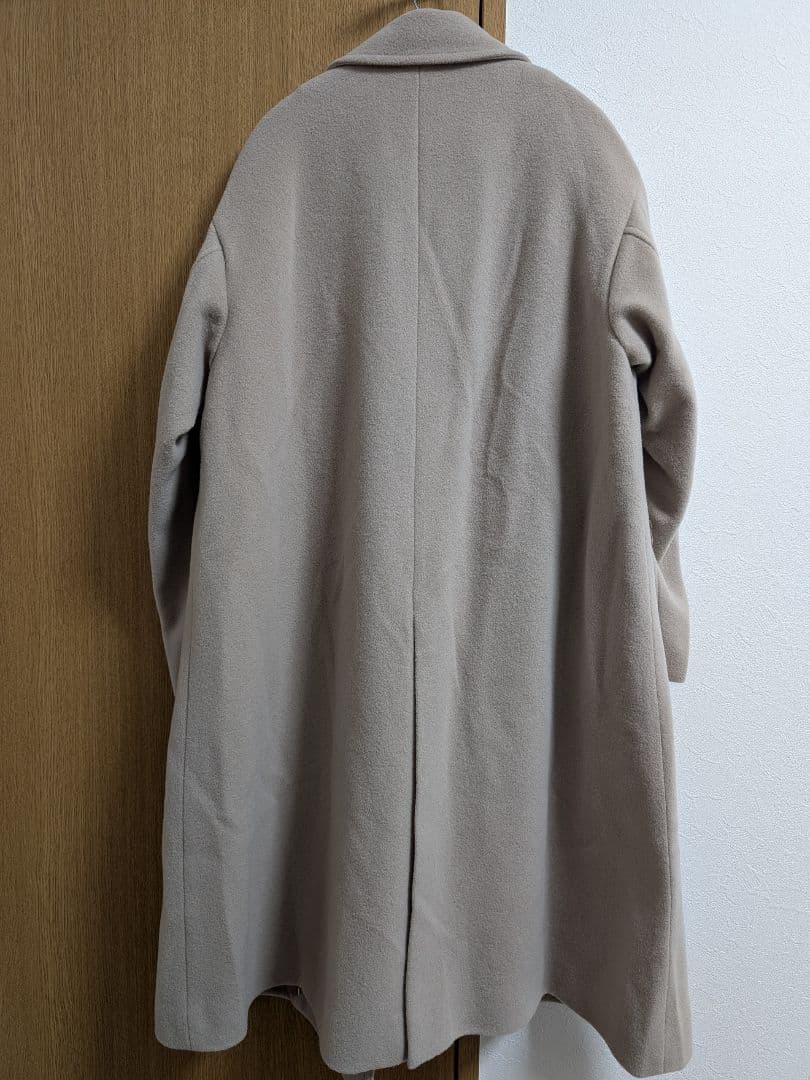 みーこ様　スローブイエナ ECO WOOL ダブルブレストコート 36 ベージュ