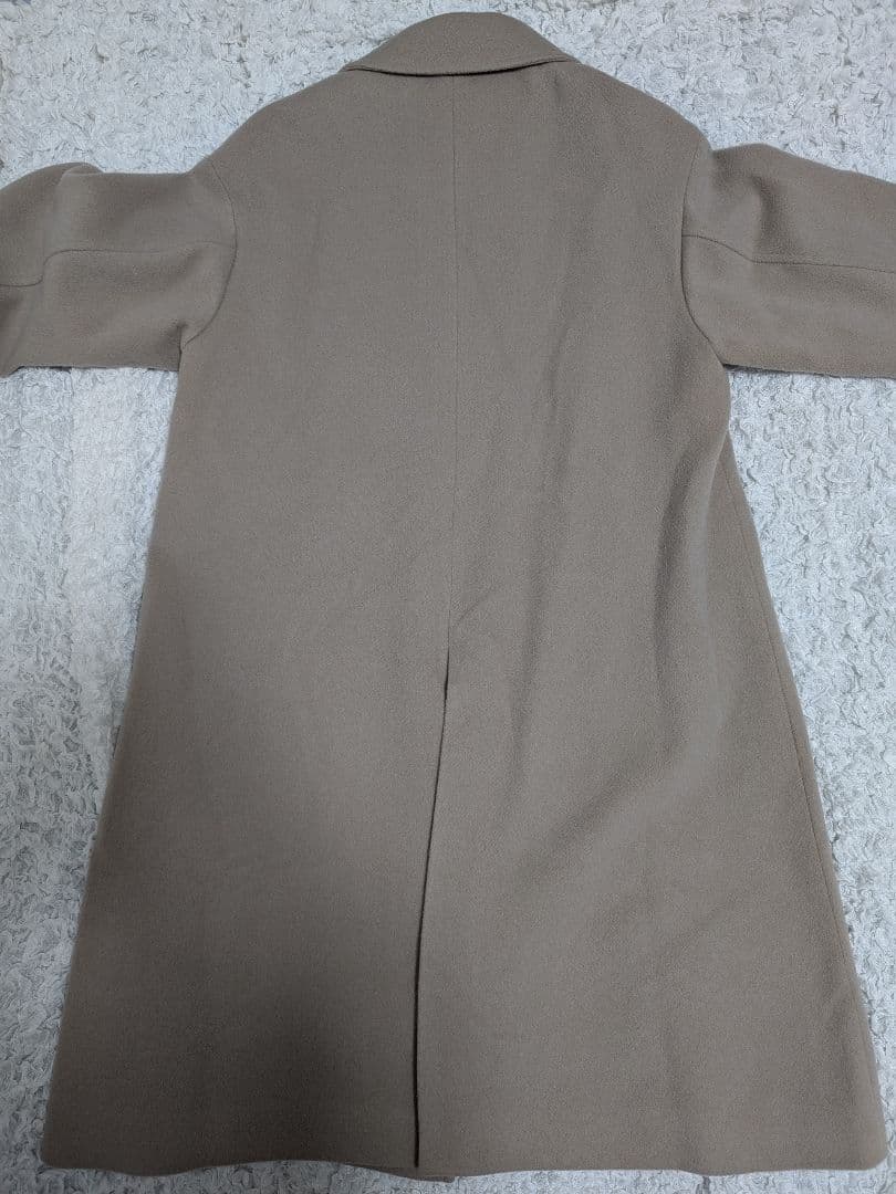 みーこ様　スローブイエナ ECO WOOL ダブルブレストコート 36 ベージュ