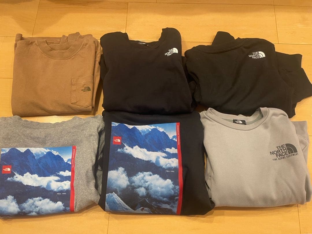 THE NORTH FACE トレーナー、ロンTセット 6点