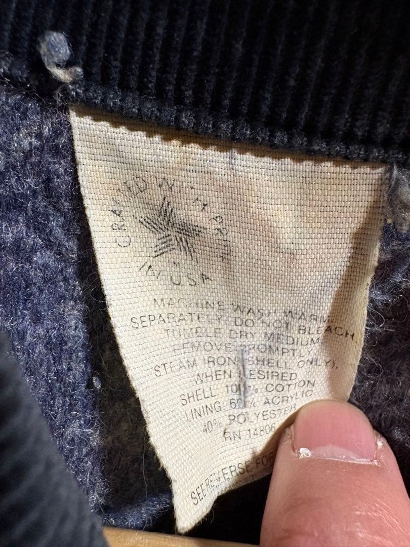 Carhartt カーハート 100周年 チョアコート 野村訓一　ネイビー