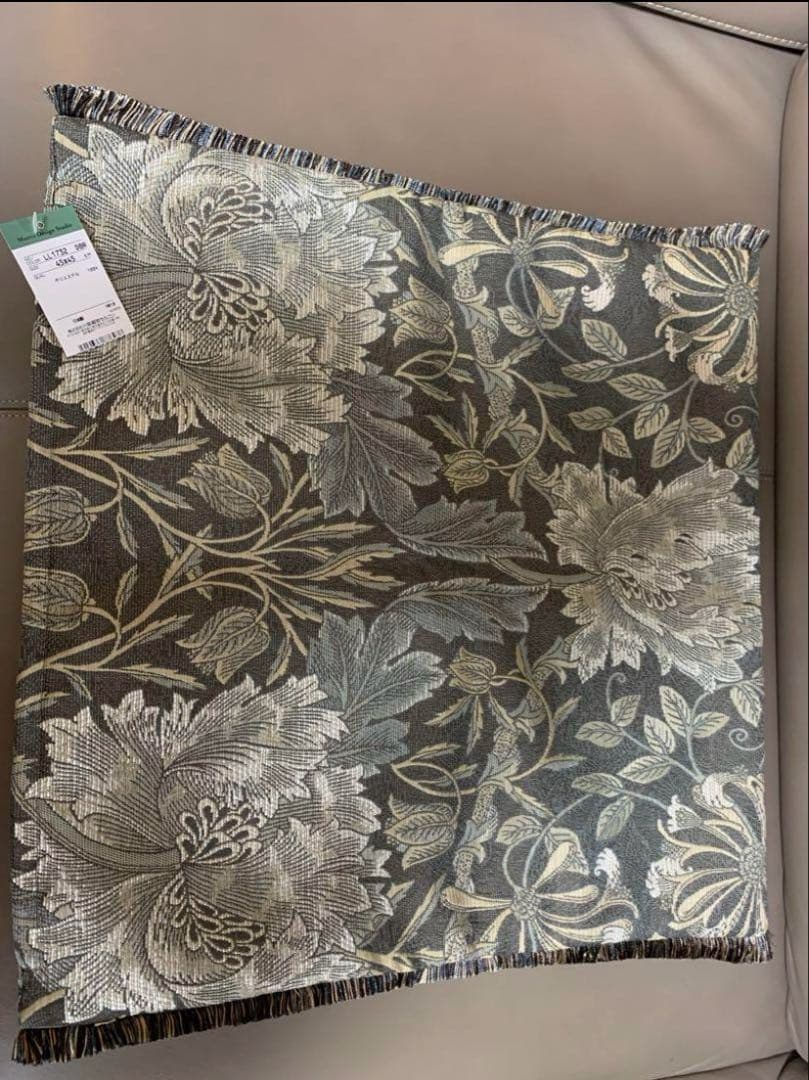 川島織物ハニーサクル2枚　モリスデザインスタジオ　クッションカバー新品45×45