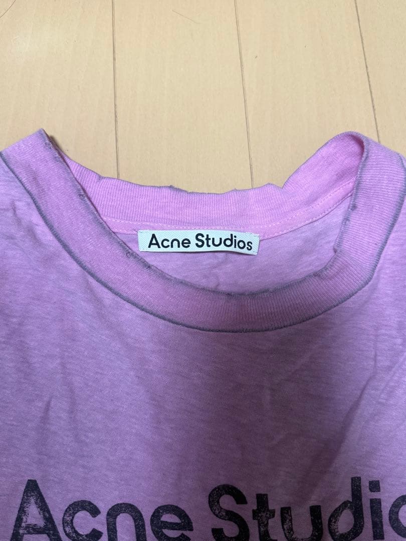 Acne Studios ピンク 長袖カットソー【値下げ交渉受付可】