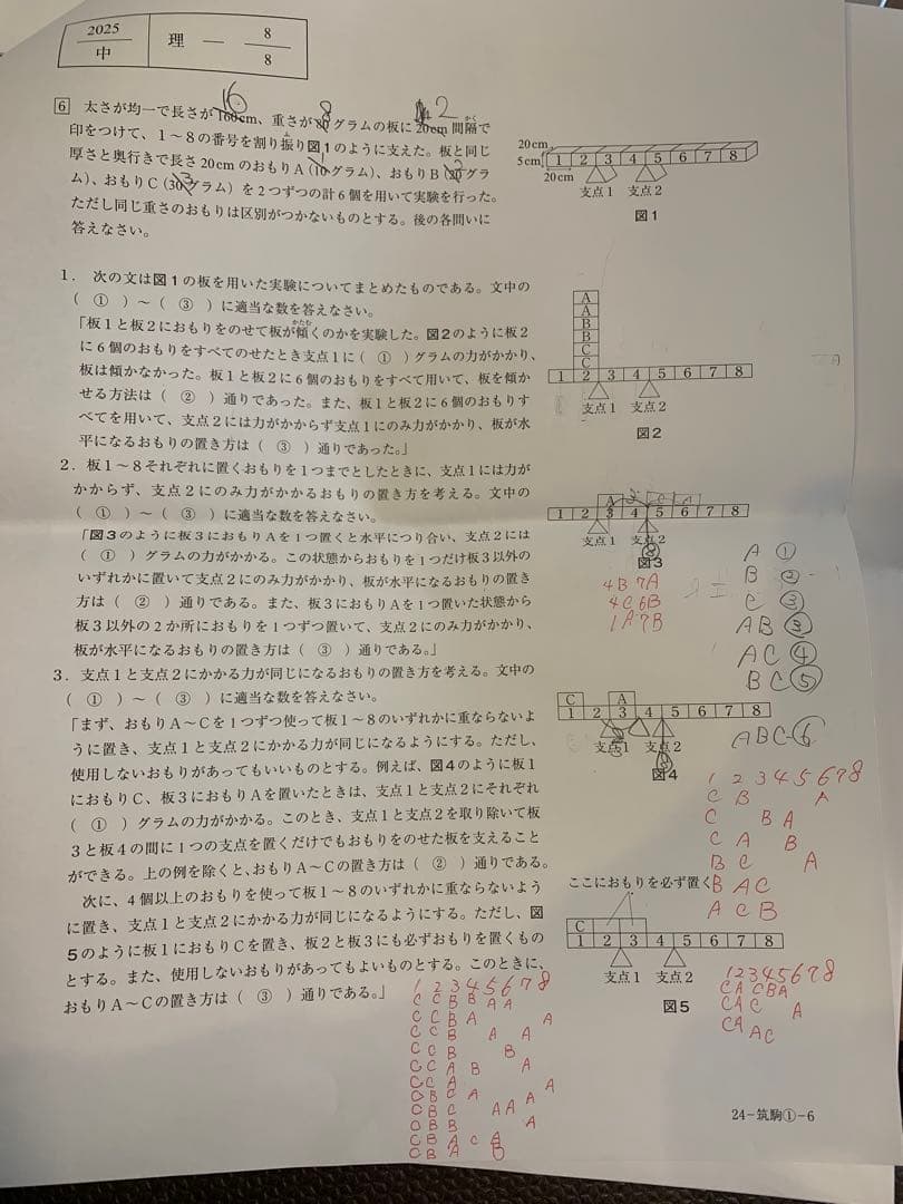 SAPIXオープン早稲田アカデミー/サピックス/エルカミノジーニアス筑駒模試