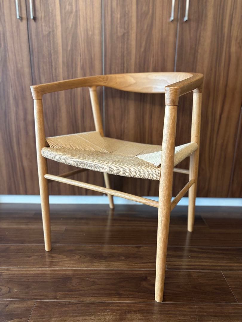 【底値】無印良品　ペーパーコードチェア