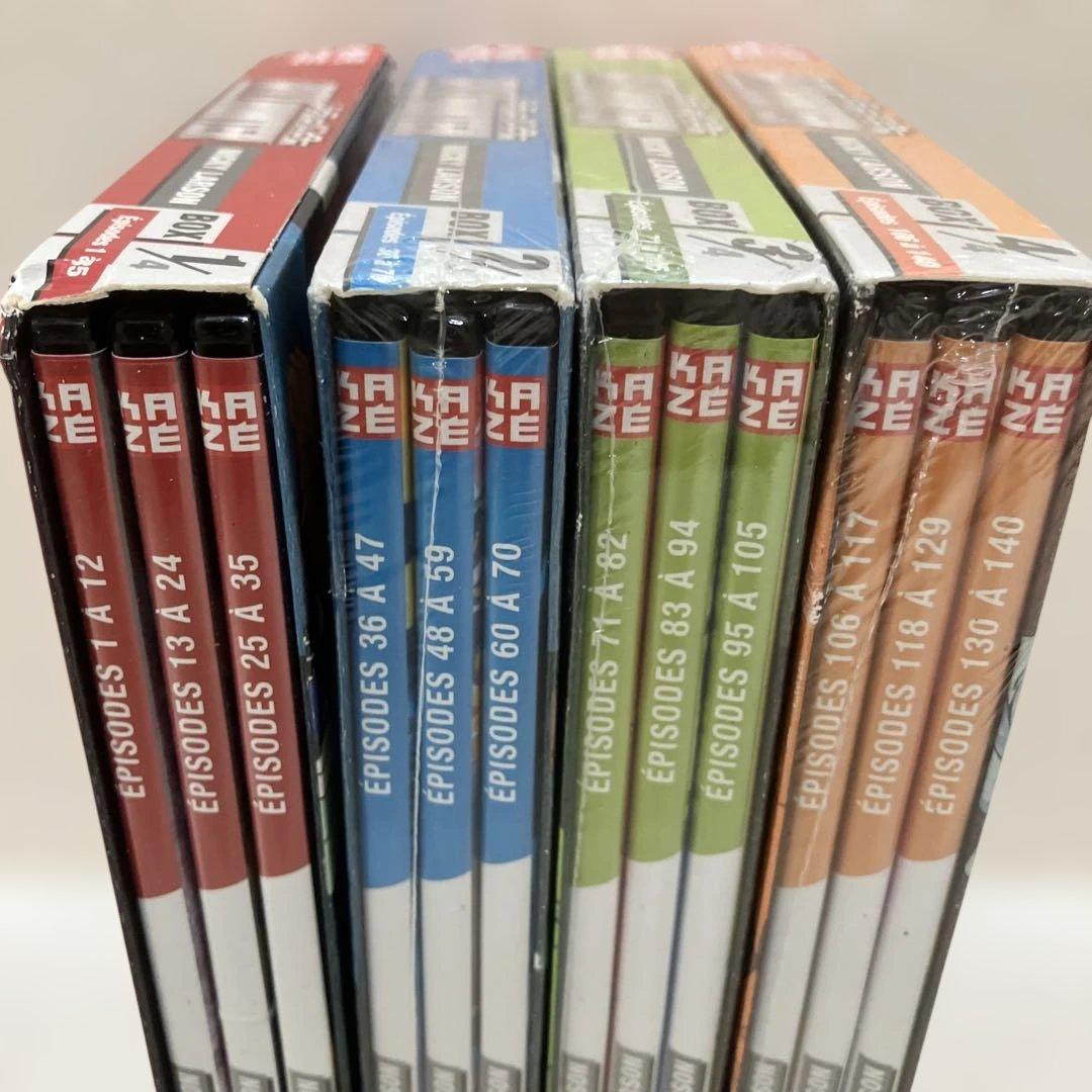 シティーハンター DVD ボックスセット 全4巻　CITY HUNTER アニメ