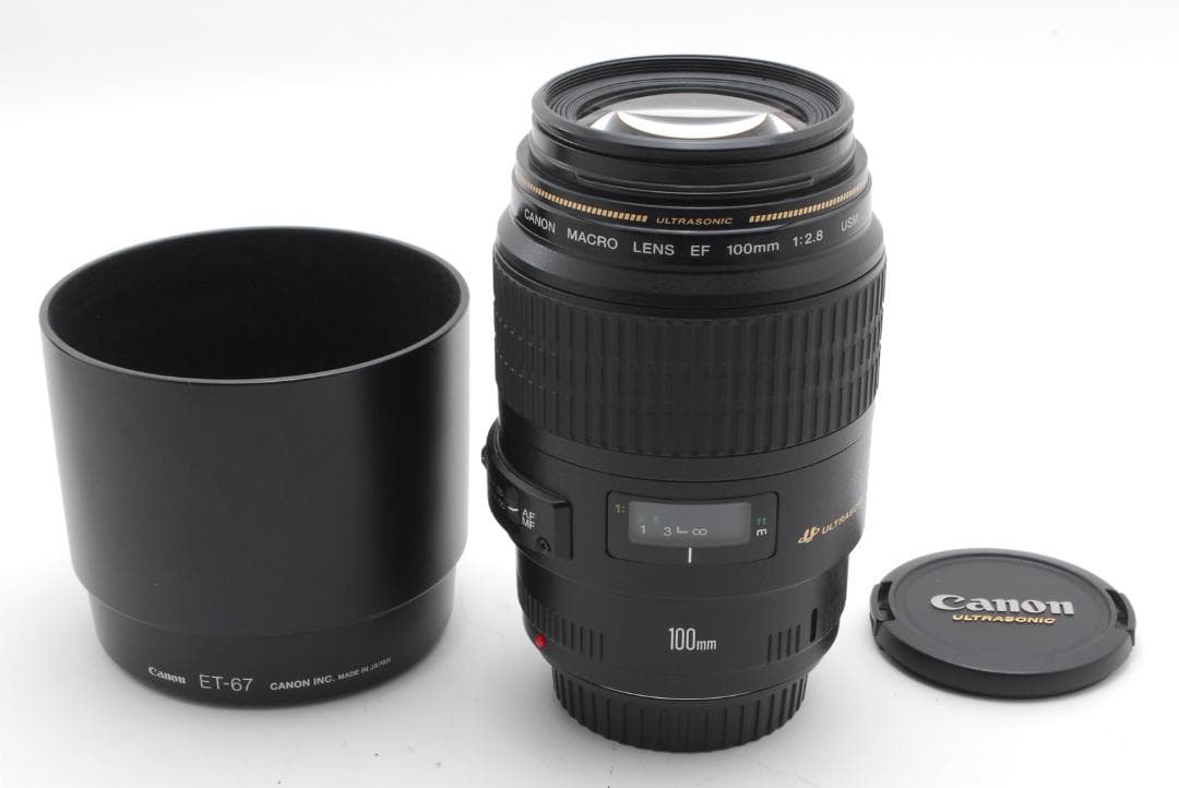 レンズ(単焦点) Canon EF 100mm f/2.8 Macro USM L0278