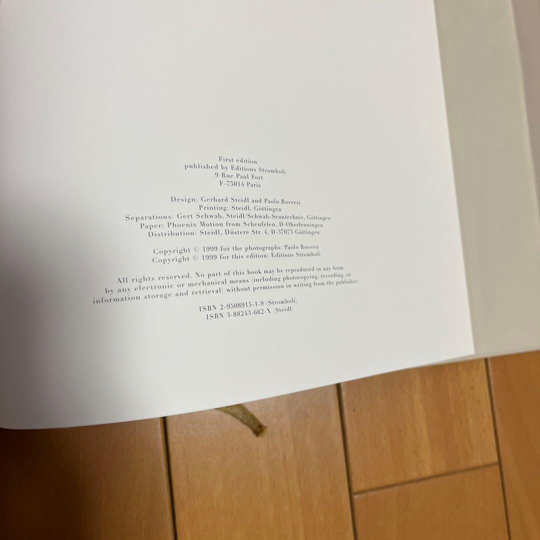 パオロ・ロヴェルシ Paolo Roversi写真集