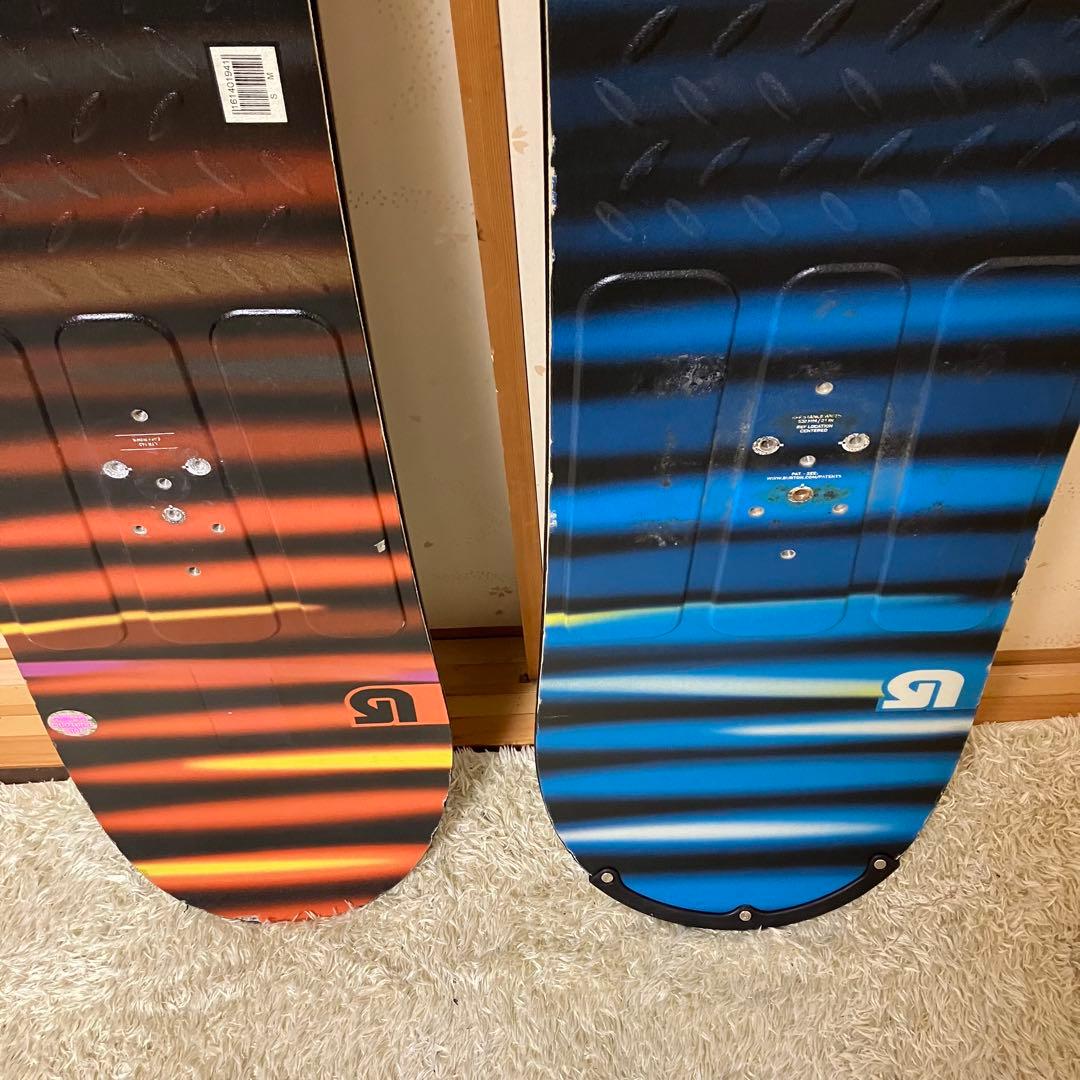 【ペアセット】BURTON スノーボード セット2枚初心者おすすめ