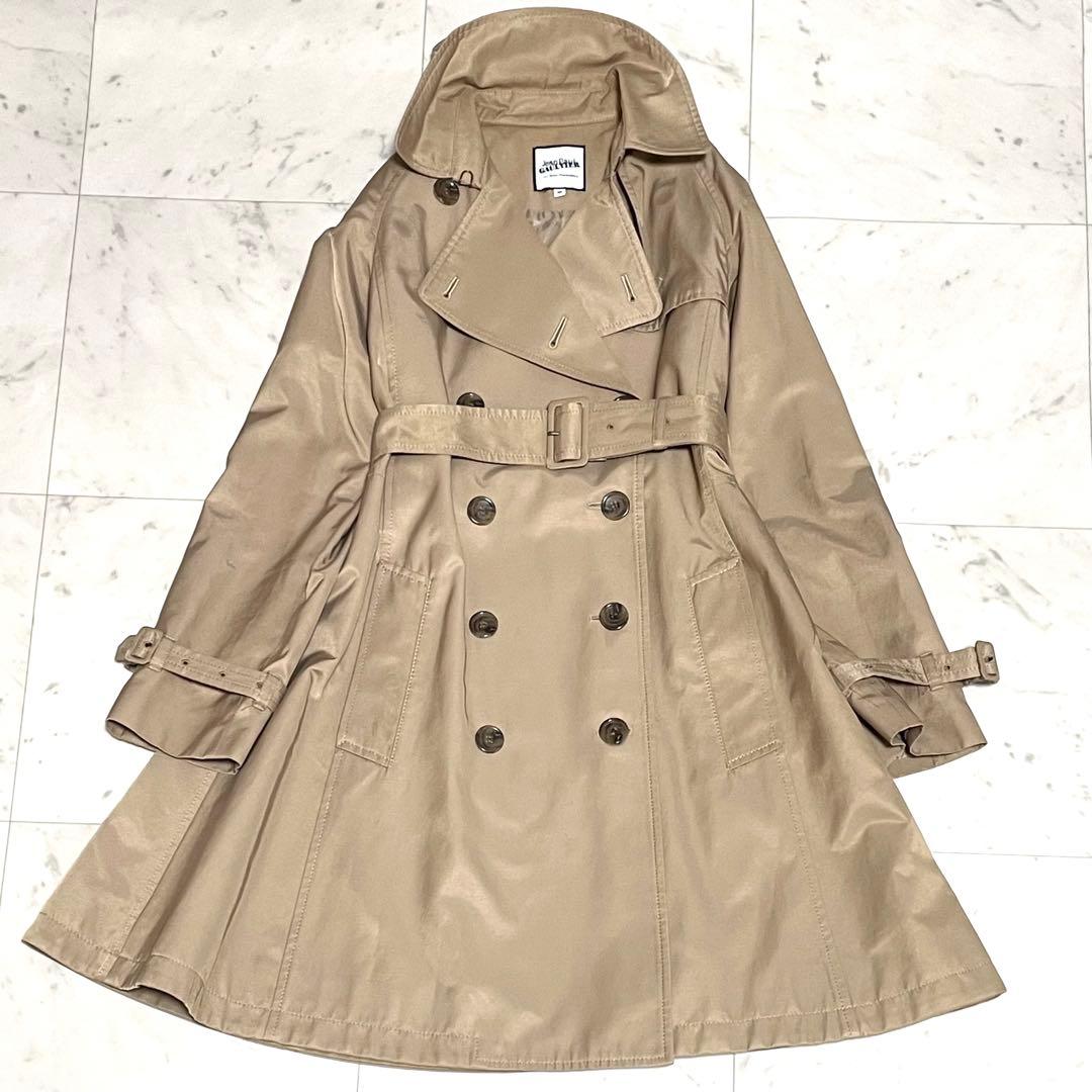 極美品 クリーニング済み✨ジャンポールゴルチェ トレンチコート ベージュ系38