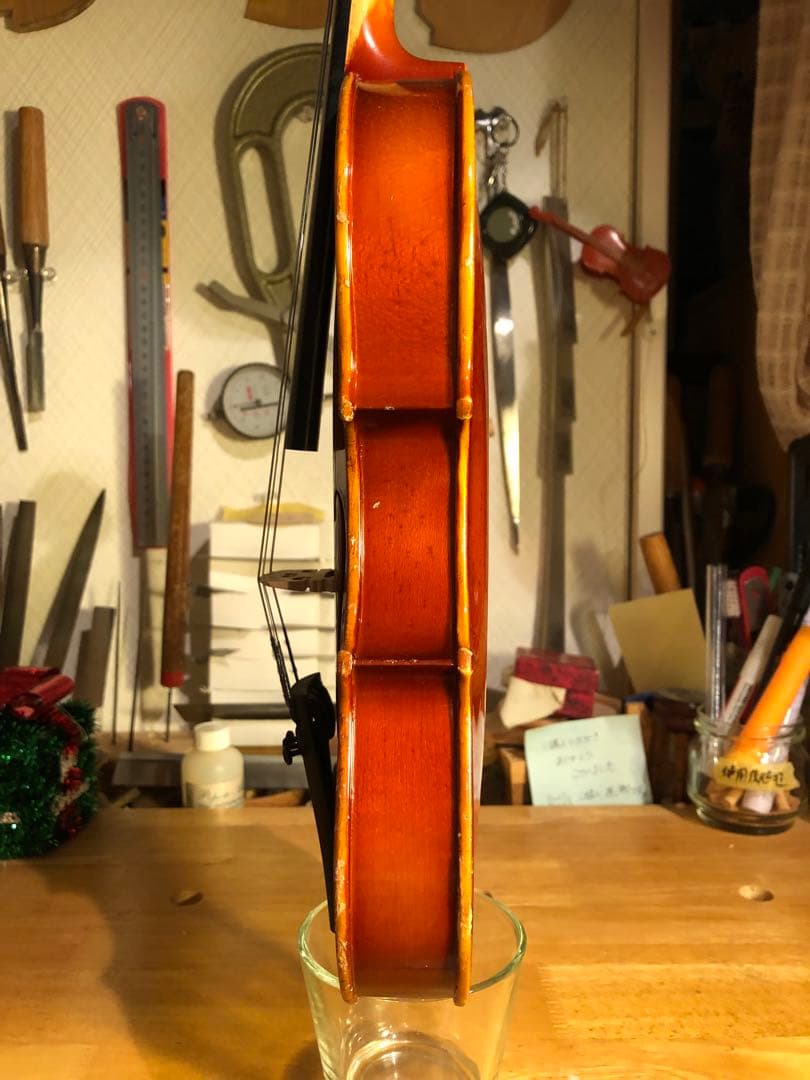 【駒&魂柱調整済】Suzuki分数バイオリンNo230 1/8 2011