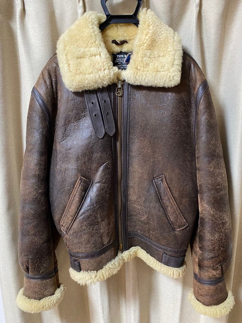 Schott TYPE B-3 ジャケット 42 ブラウン