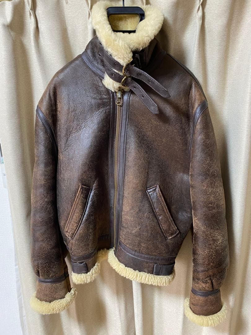 Schott TYPE B-3 ジャケット 42 ブラウン