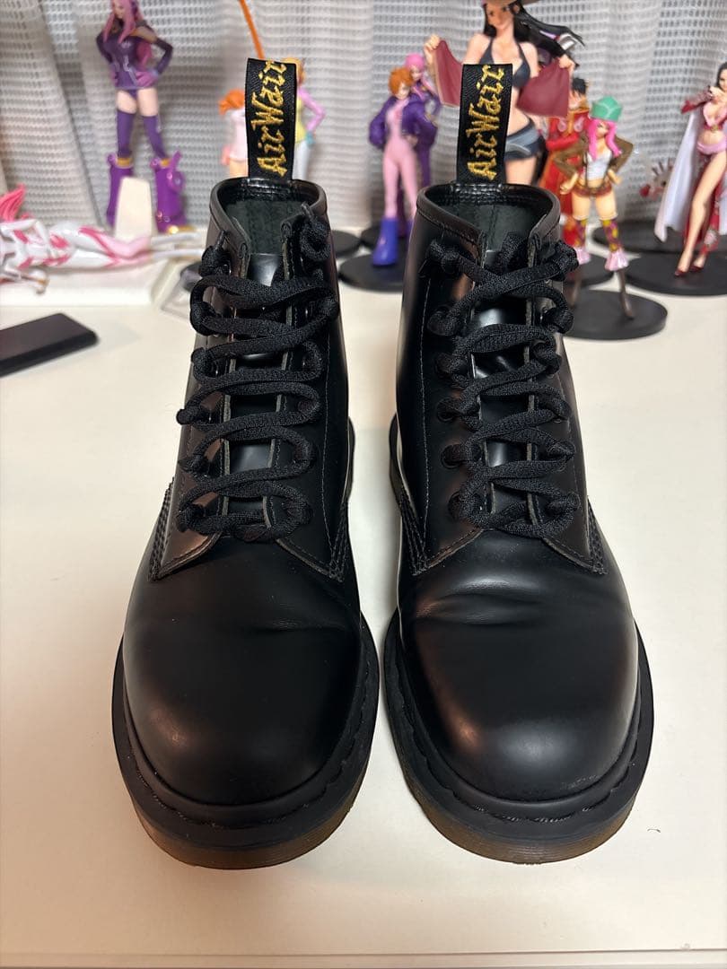 【美品】Dr.Martens ブラック レースアップブーツ 26.0