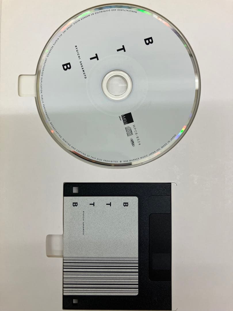 坂本龍一☆BTTB初回限定盤(CD+フロッピーディスク+譜面)【未使用】