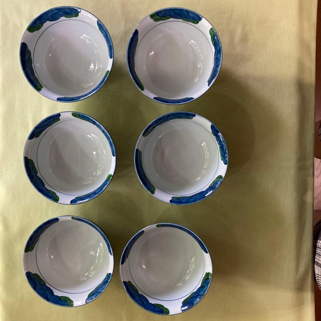 有田焼　源右衛門の麺鉢　6個