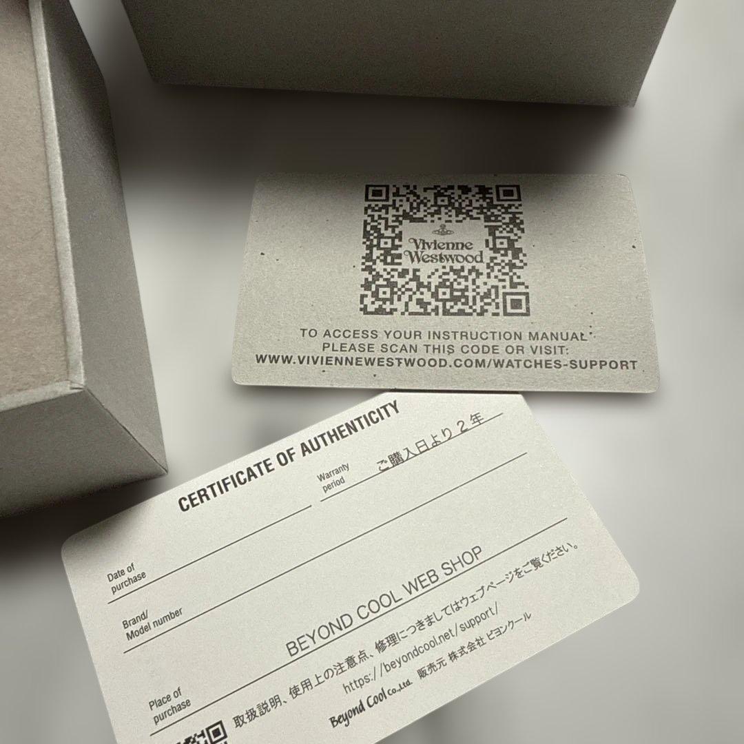 ヴィヴィアンウエストウッド 腕時計 ブラック 美品