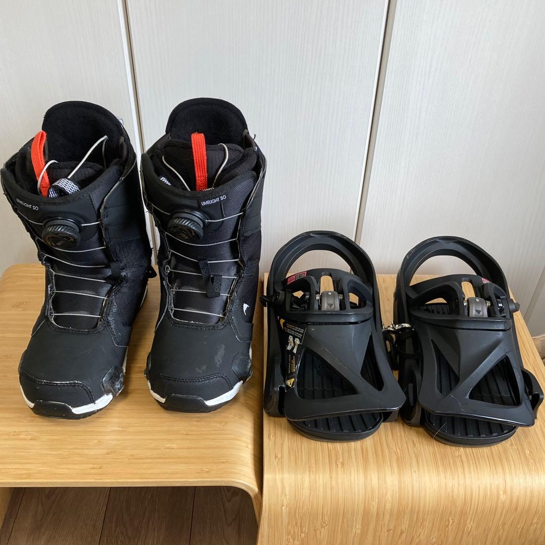 Burton 19-20 23.5cmブーツ+Mビンティング