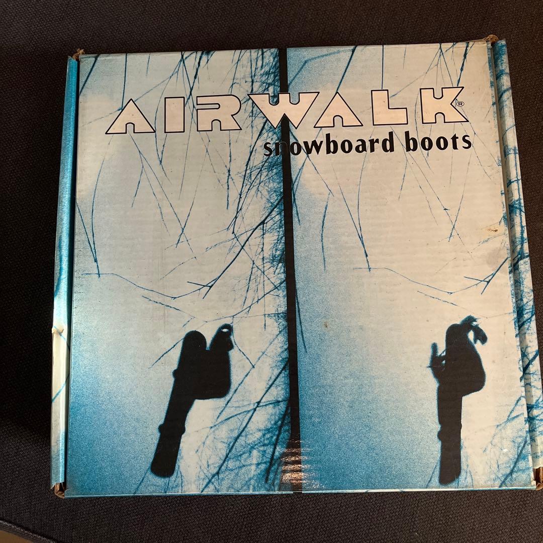 AIRWALK freeride スノーボードブーツ 黒/ワインレッド