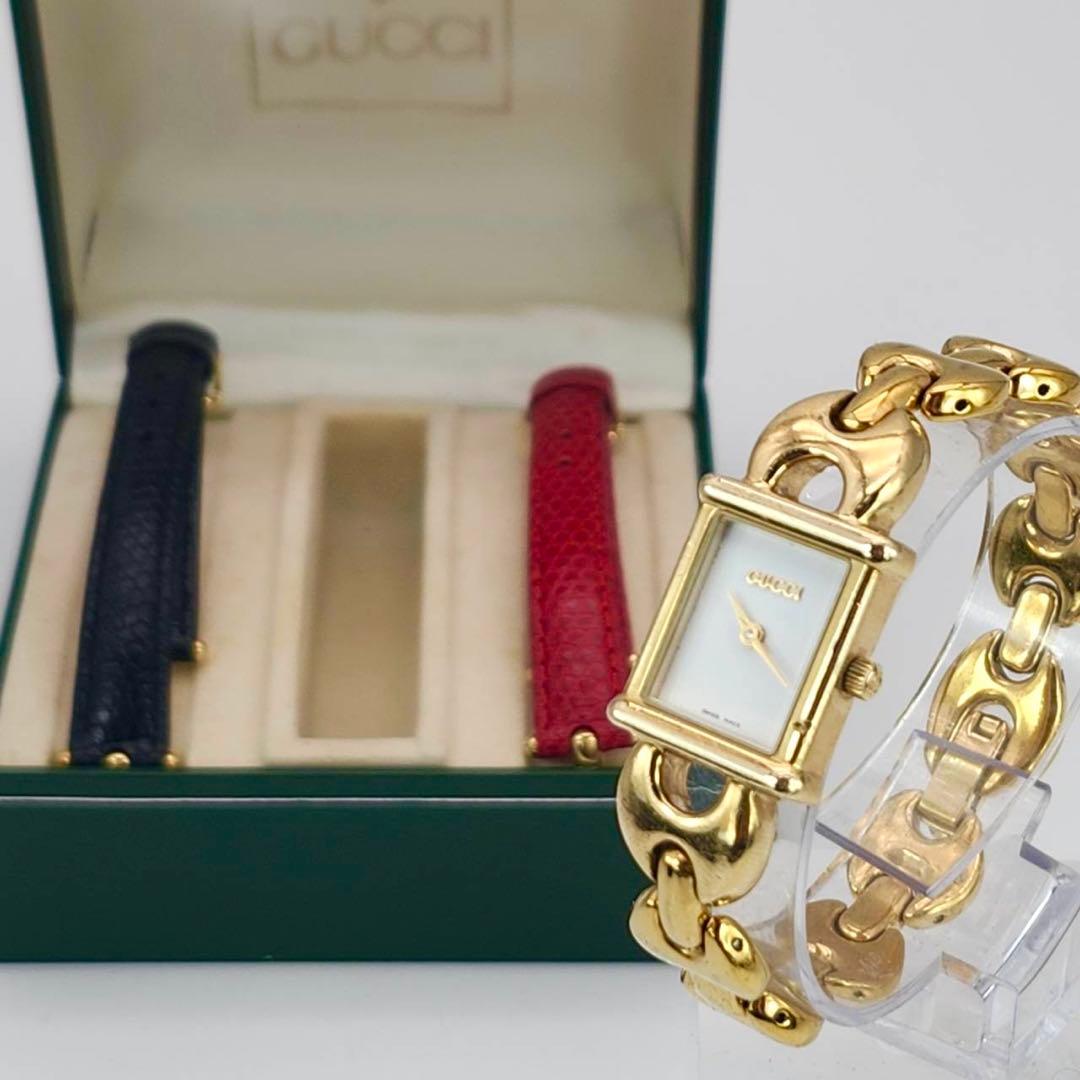 GUCCI チェンジベルト　1800L 全3色　レディース　クォーツ　付属品有り