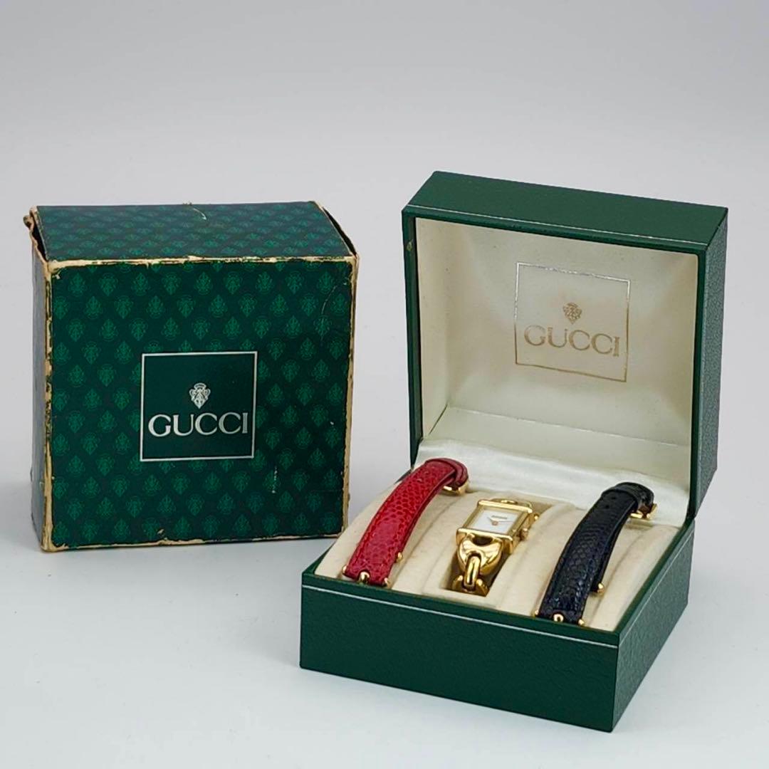 GUCCI チェンジベルト　1800L 全3色　レディース　クォーツ　付属品有り