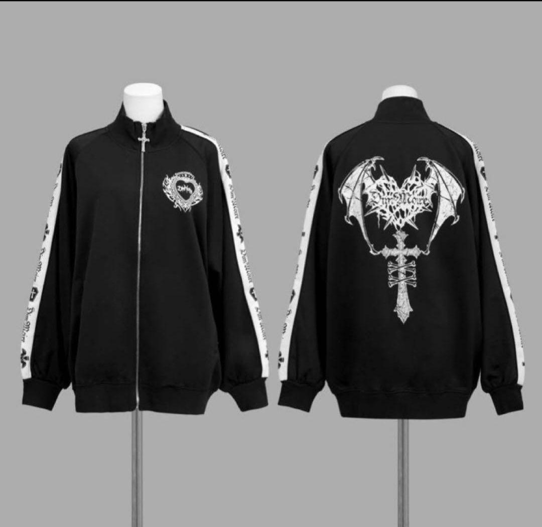 DimMoire ディムモアール ロゴプリントジャージトップス Mサイズ