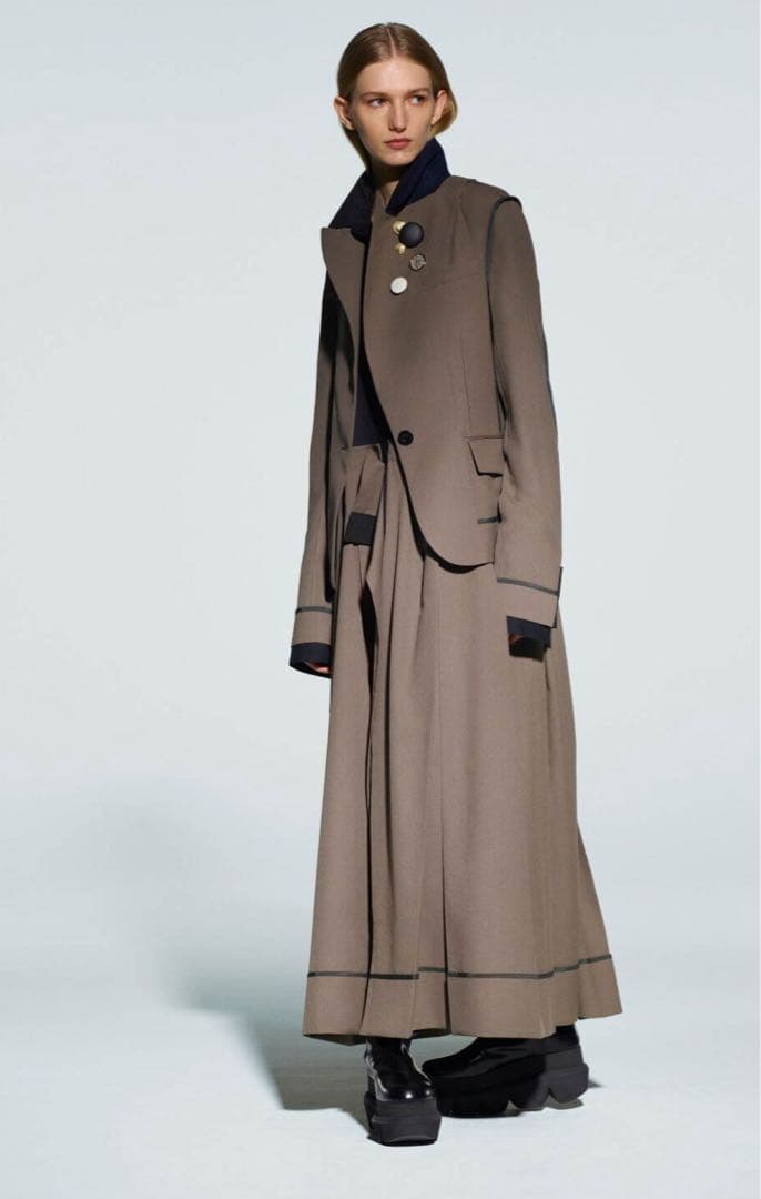 sacai 22SS ドレスコート