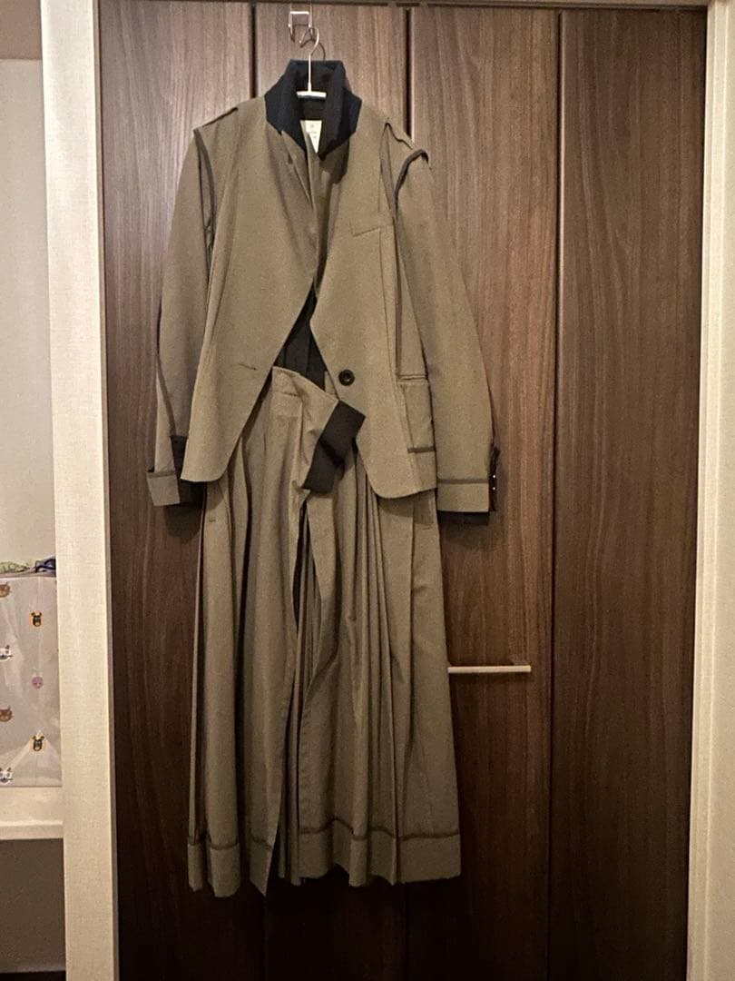 sacai 22SS ドレスコート