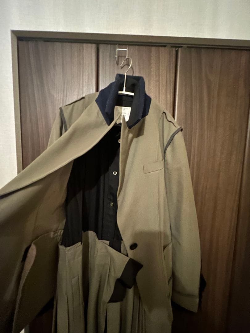 sacai 22SS ドレスコート