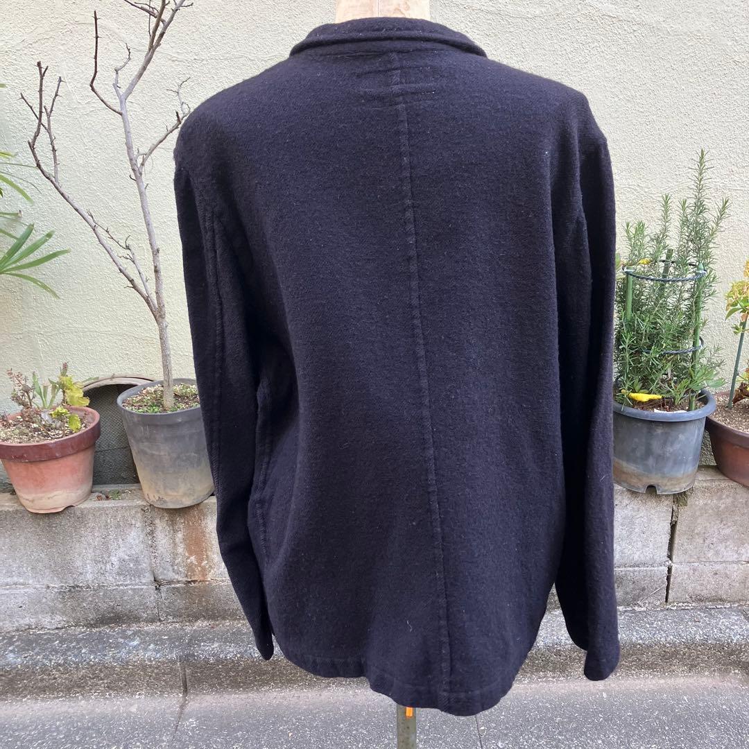 専用　コムデギャルソンシャツ　縮絨　ウールジャケット 　黒　Mサイズ