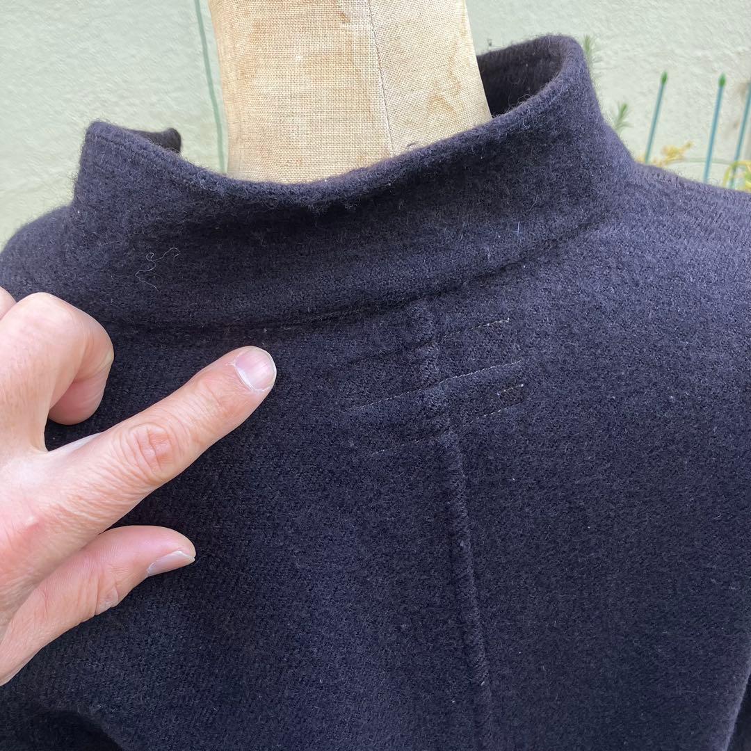 専用　コムデギャルソンシャツ　縮絨　ウールジャケット 　黒　Mサイズ