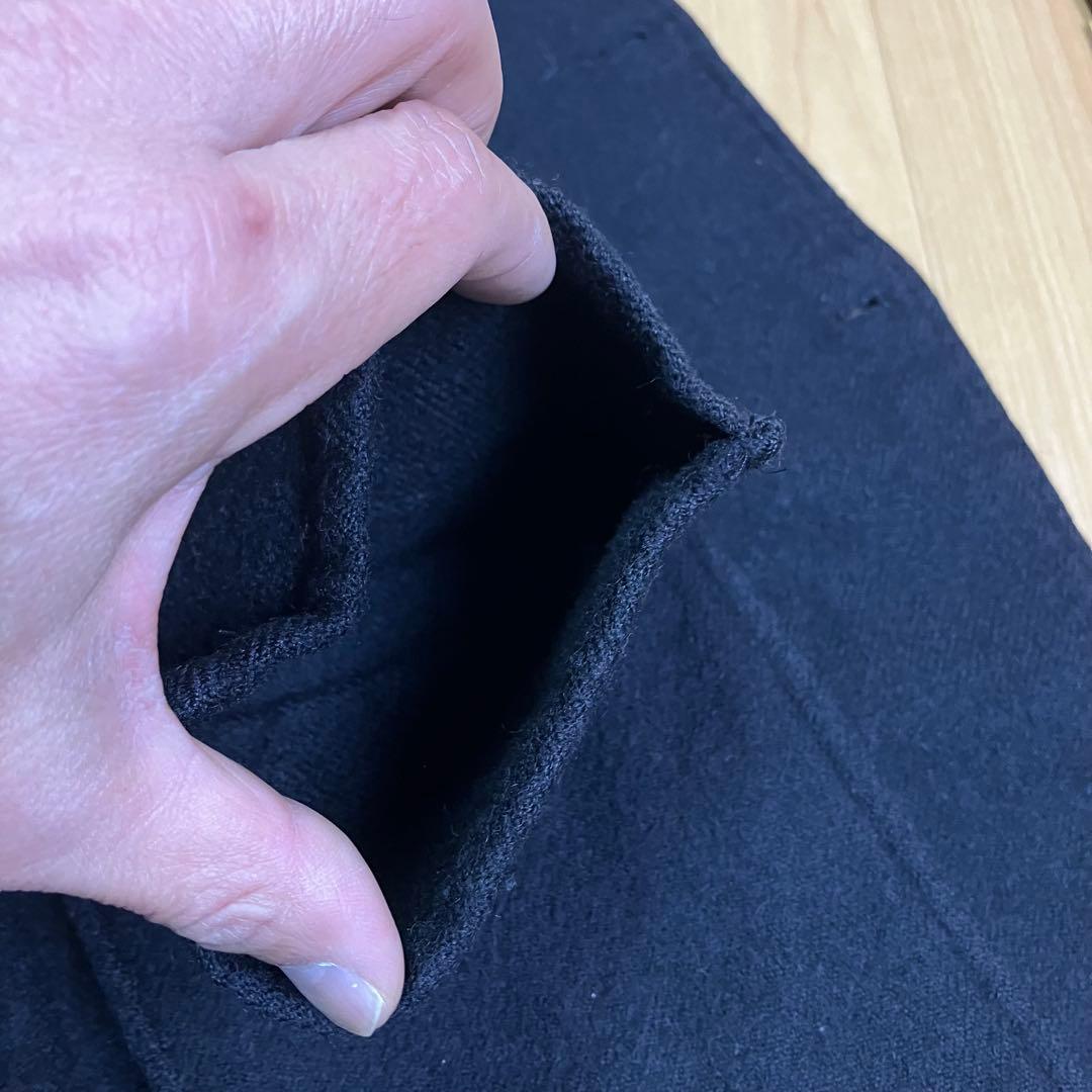 専用　コムデギャルソンシャツ　縮絨　ウールジャケット 　黒　Mサイズ
