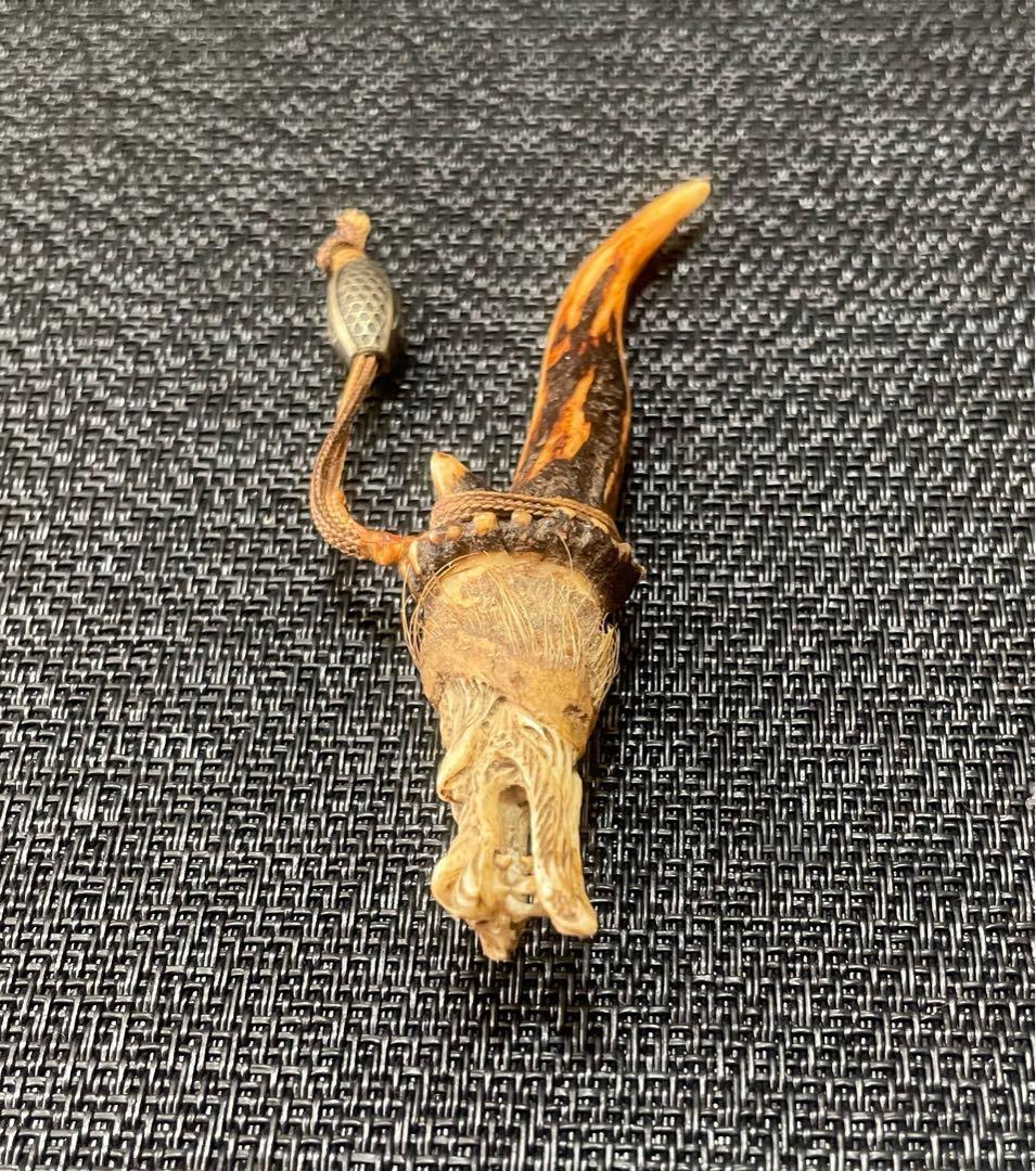 龍　根付　天然素材　縁起物　時代物　古美術品 繊細彫刻　レア　アンティーク