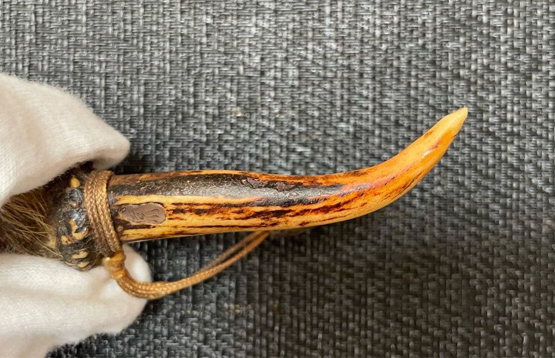 龍　根付　天然素材　縁起物　時代物　古美術品 繊細彫刻　レア　アンティーク