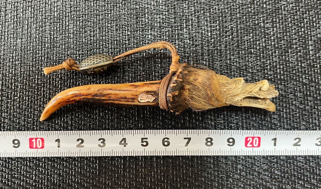 龍　根付　天然素材　縁起物　時代物　古美術品 繊細彫刻　レア　アンティーク