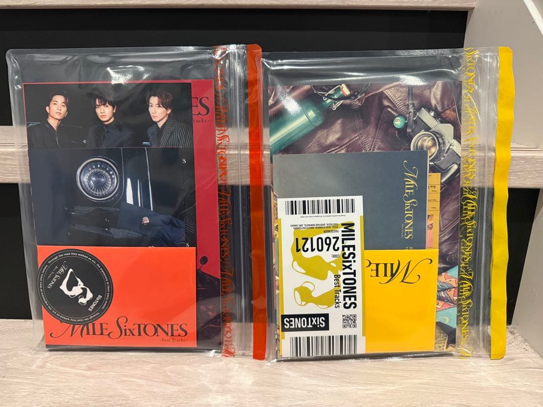 【特典まとめ売り】MileSixTONES初回盤AB＆通常盤 ※CD&DVDなし