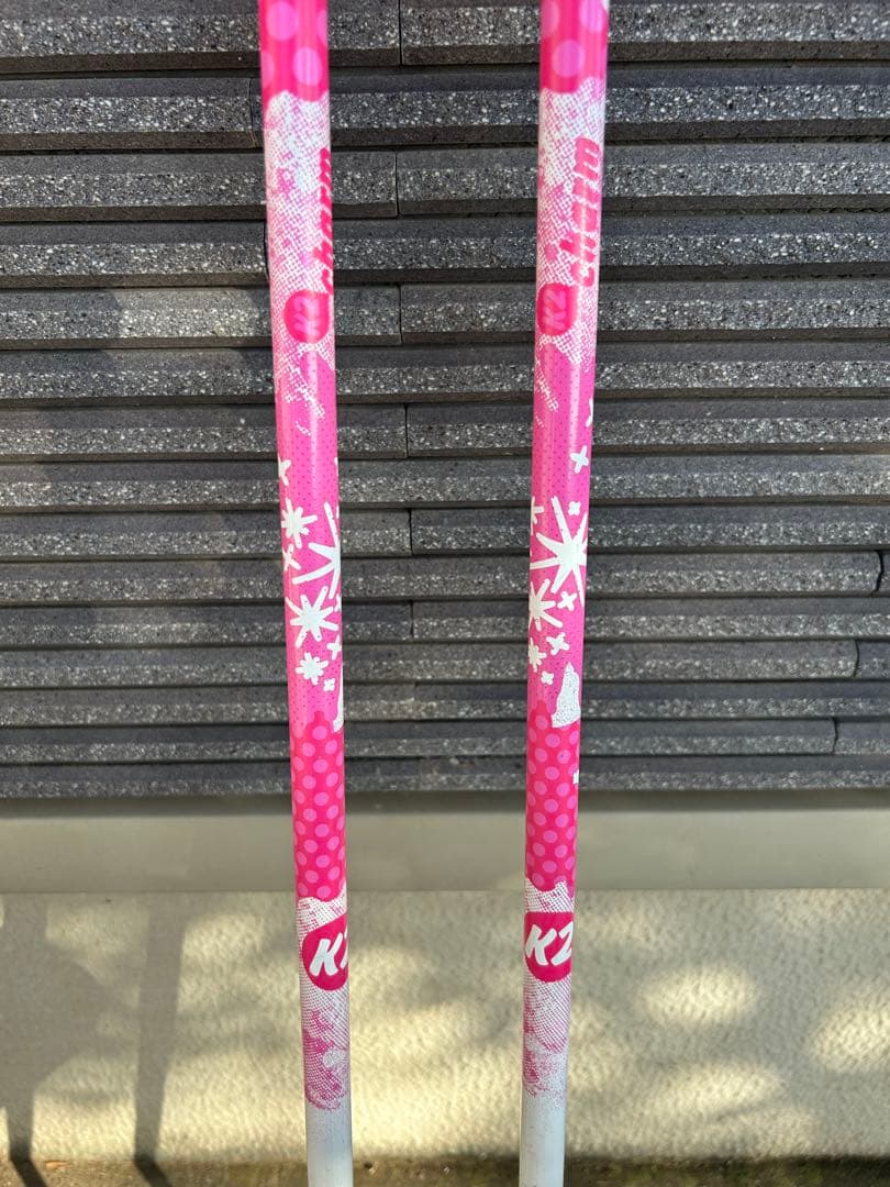 Atomic ジュニアスキー板 vantage 140cm ストック付き