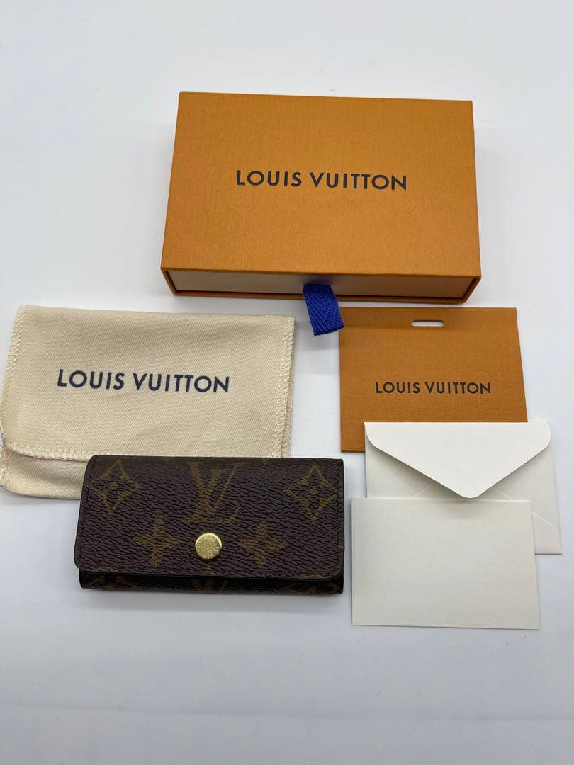極美品　ルイヴィトン　4連キーケース　モノグラム　ミュルティクレ4 日本限定