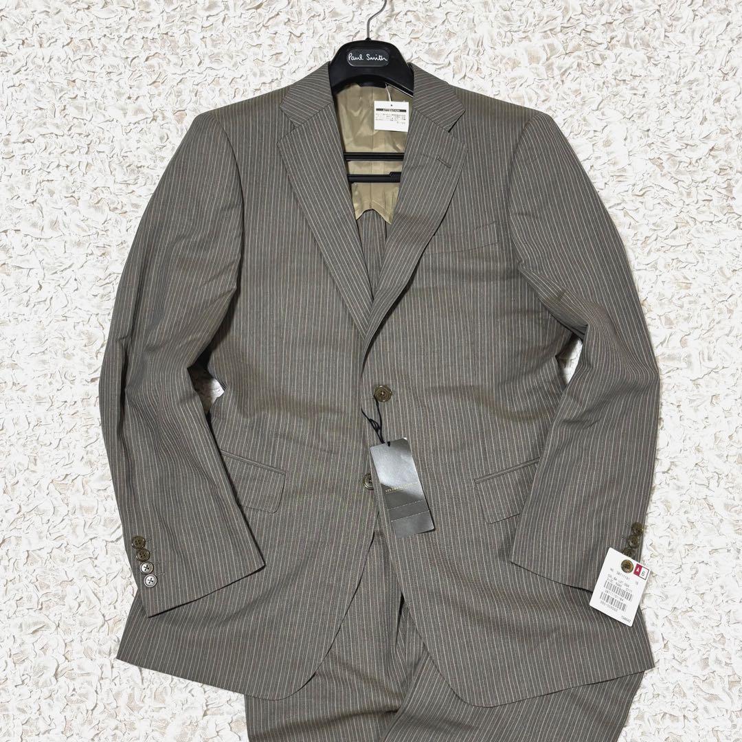 新品 未使用 ダーバン NIKKE スーツ セットアップ ストライプ グレー L