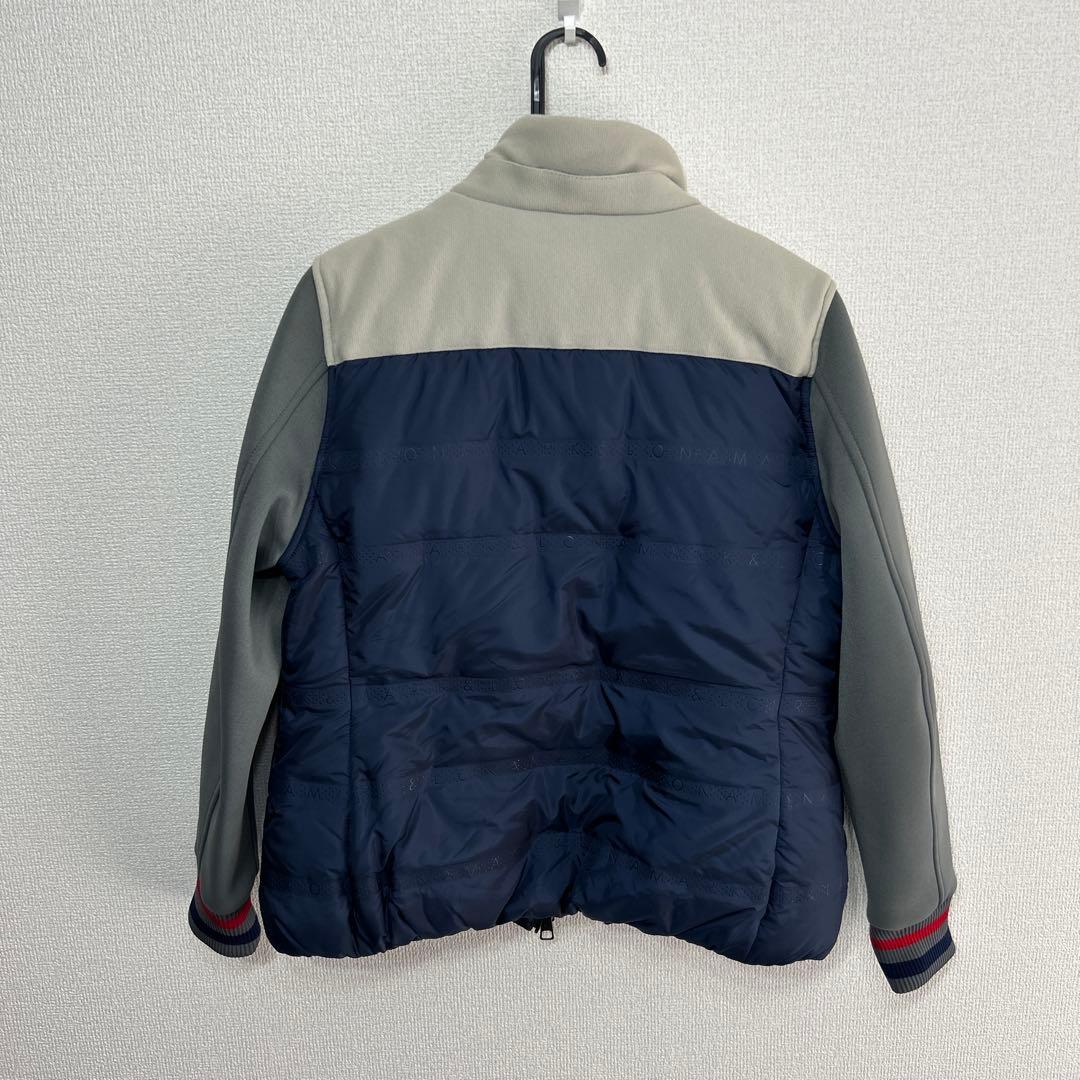 美品MARK & LONA ゴルフジャケット ネイビー/グレー