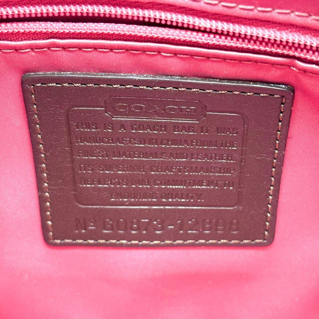 バッグ Vintage Coach Patchwork Shoulder Bag Y2K