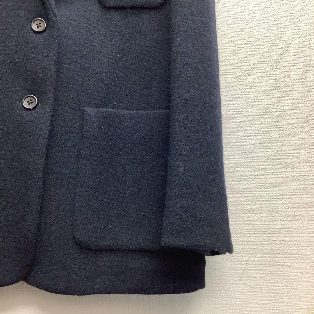 美品　マーガレットハウエル　ウール100% ジャケット　コート　ネイビー　L