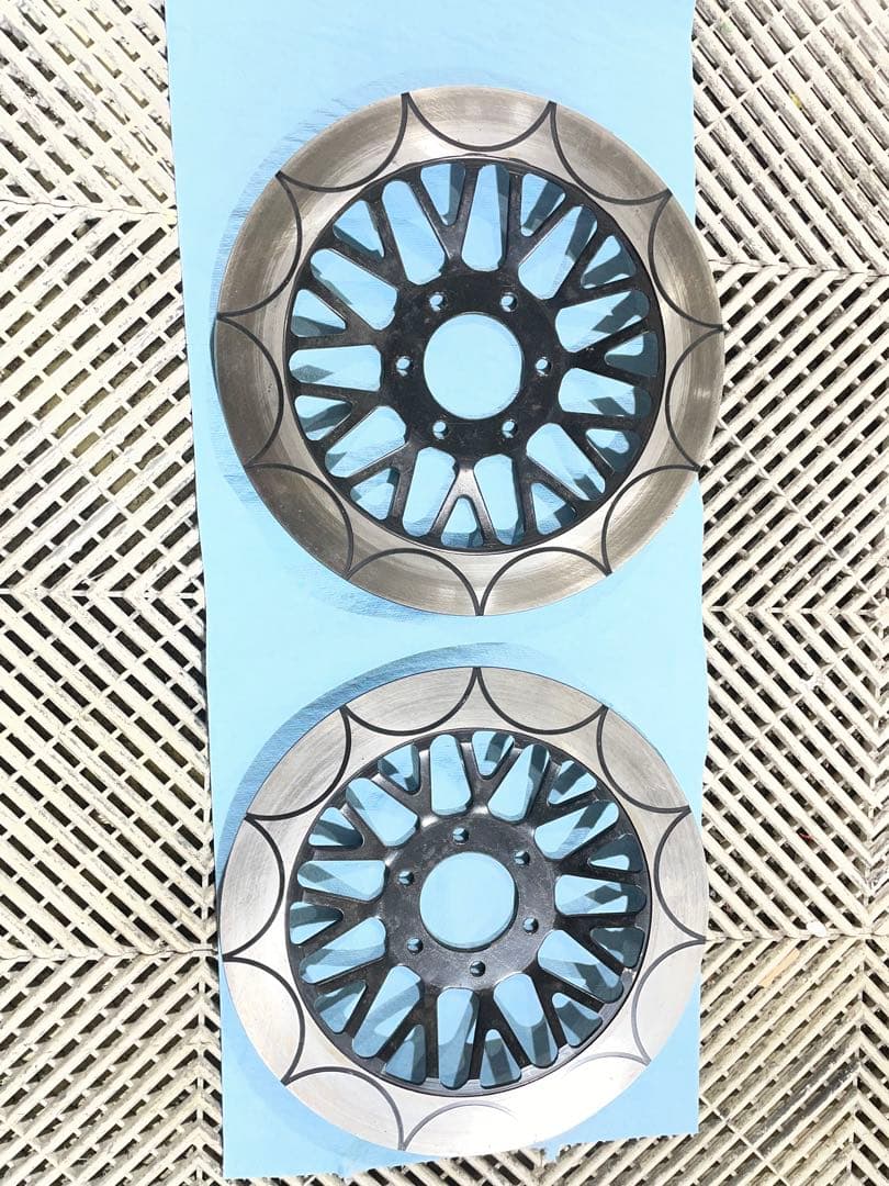 GS400 ディスク　トレンチカット　ブレーキ　GSX400F GSX400E