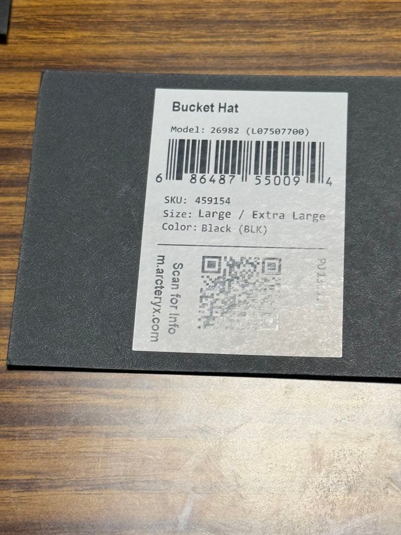 【国内正規品】ARC'TERYX VEILANCE バケットハット L-XL