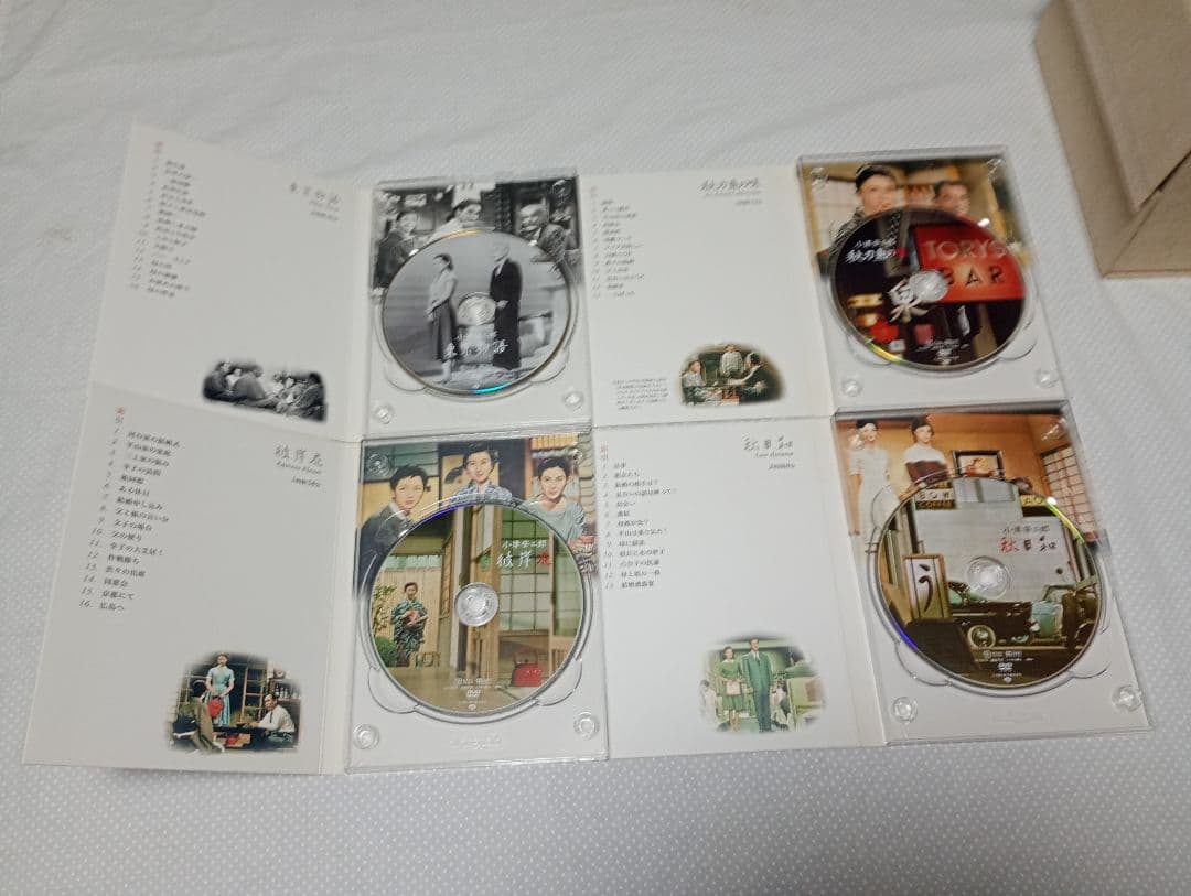 小津安二郎 DVD-BOX 第一集、第二集 特典映像解説付き (全１２枚)