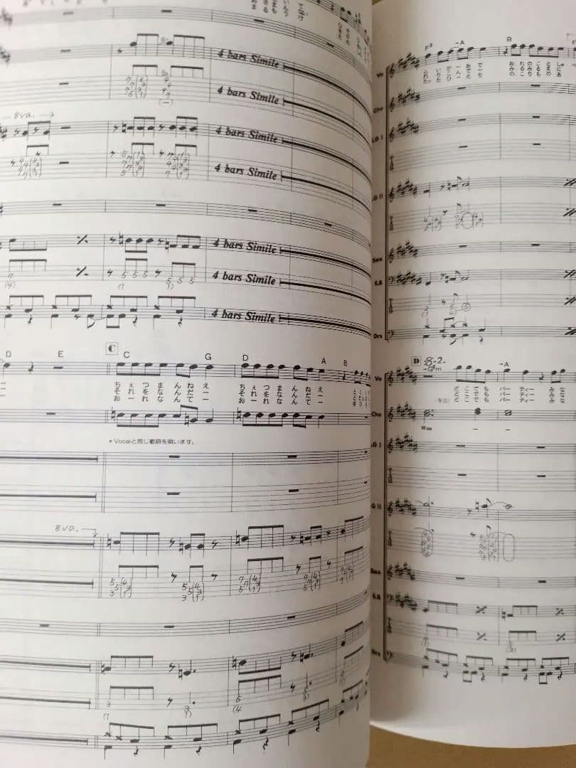 バンドスコア　パーソンズ　バービーボーイズ　アップビート