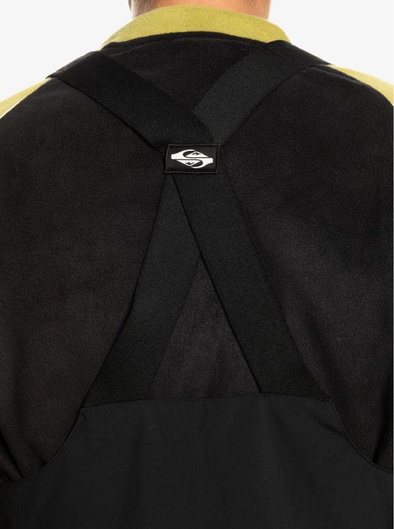送料無料 新品 QUIKSILVER スノーウェア ビブパンツ M BLK
