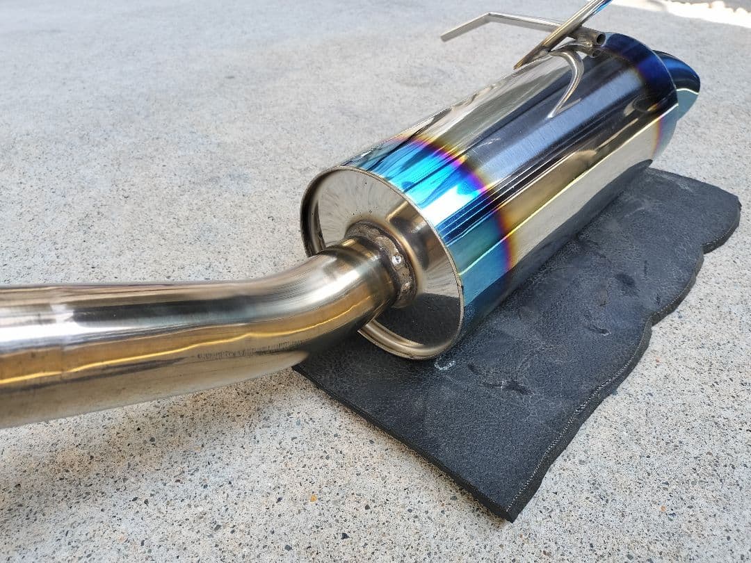 【送料込】フィット　GK5　J'S RACING　マフラー　ステンレス