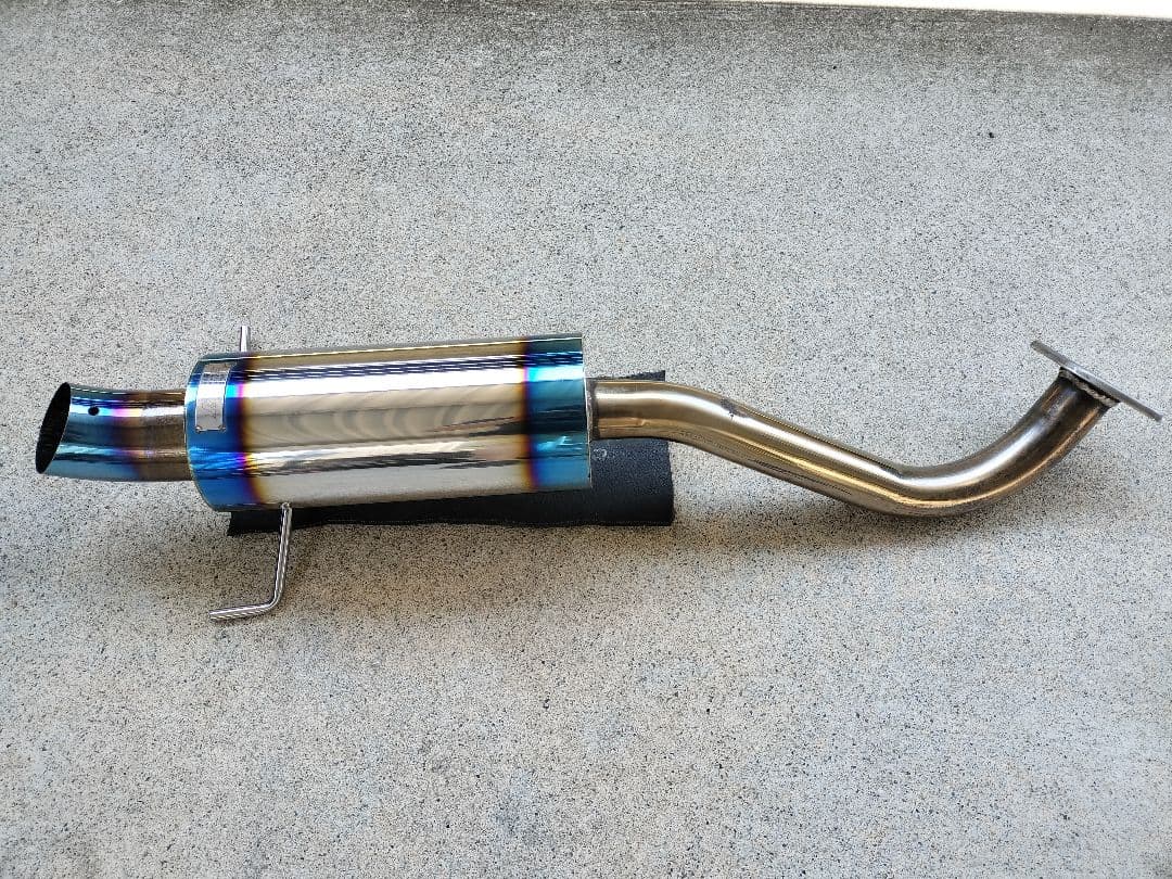 【送料込】フィット　GK5　J'S RACING　マフラー　ステンレス