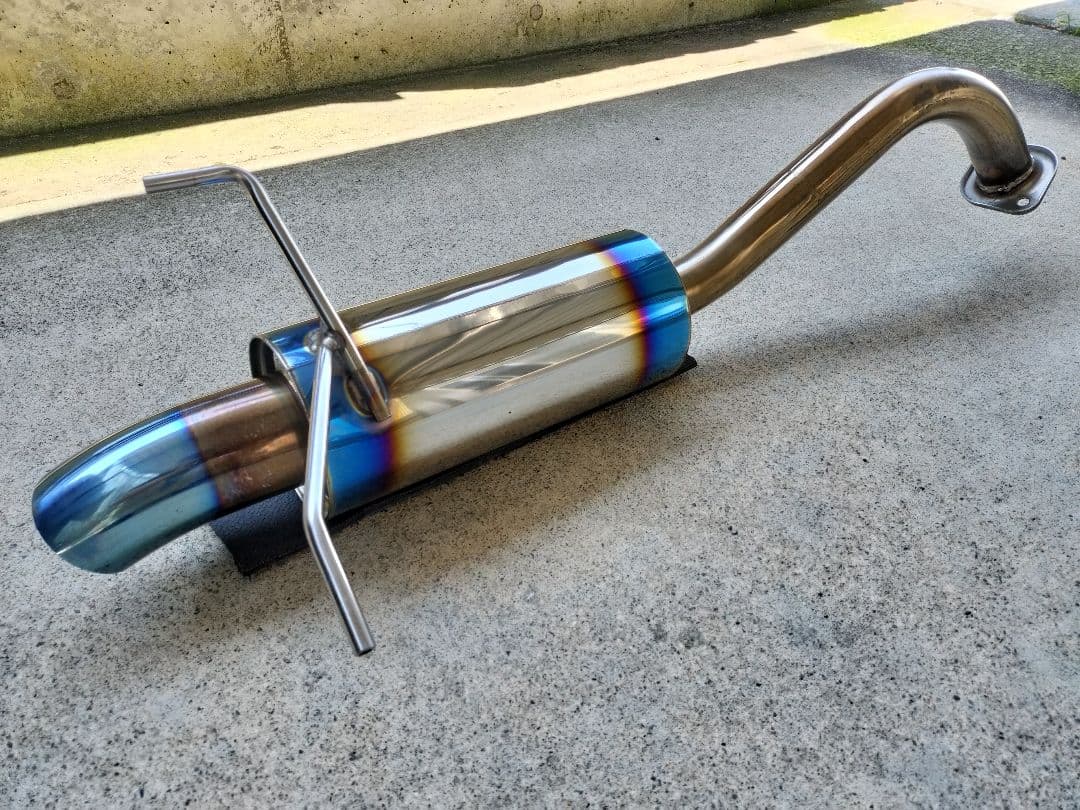 【送料込】フィット　GK5　J'S RACING　マフラー　ステンレス