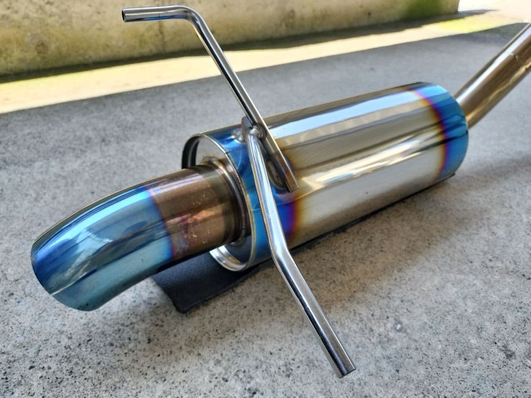 【送料込】フィット　GK5　J'S RACING　マフラー　ステンレス